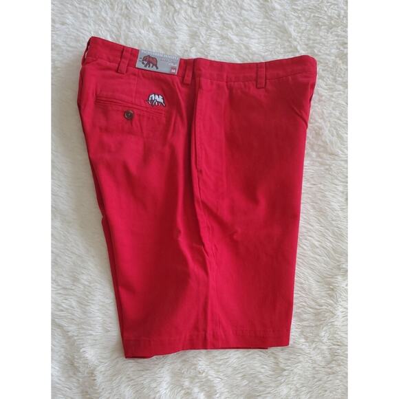 Alabama Crimson Tide NCAA Shorts W/elephant Red Mens Size 32 Inseam 8 New *Read - Picture 1 of 6